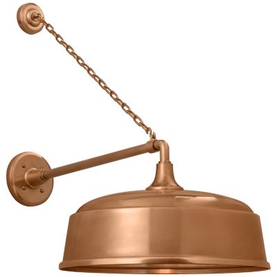 Academy Anchored Mack Rockhouse Outdoor Wall Sconce