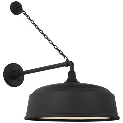 Academy Anchored Mack Rockhouse Outdoor Wall Sconce