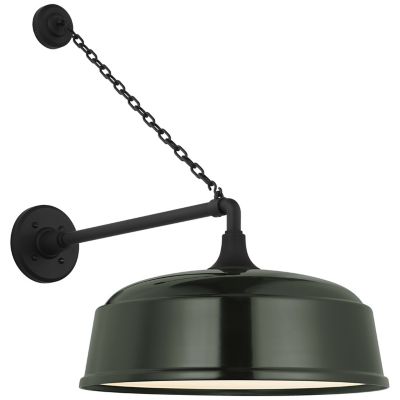 Academy Anchored Mack Rockhouse Outdoor Wall Sconce