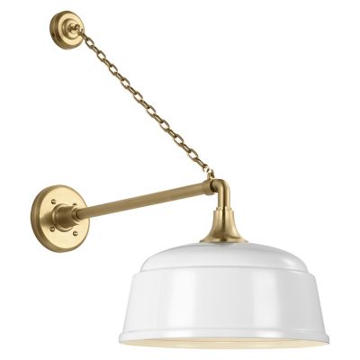 Academy Anchored Mack Rockhouse Outdoor Wall Sconce