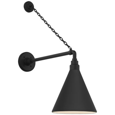 Academy Anchored Conical Savannah Outdoor Wall Sconce