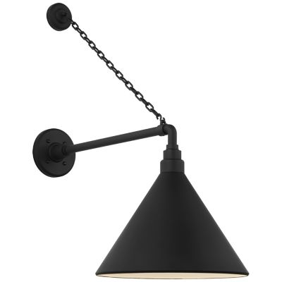 Academy Anchored Conical Savannah Outdoor Wall Sconce