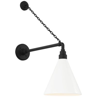 Academy Anchored Conical Savannah Outdoor Wall Sconce