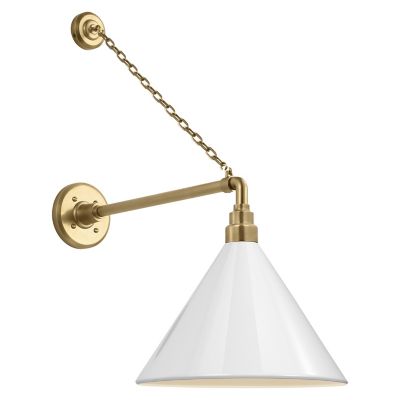 Academy Anchored Conical Savannah Outdoor Wall Sconce