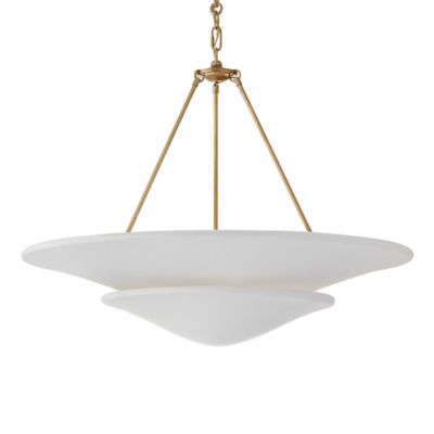 Mollino Chandelier (Hand-Rubbed Antique Brass|Med)-OPEN BOX