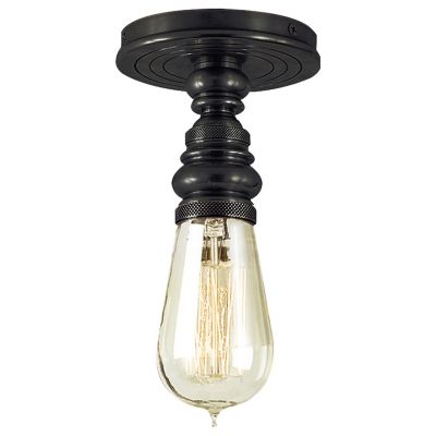 Boston Flush Mount (Bronze|No Shade) - OPEN BOX
