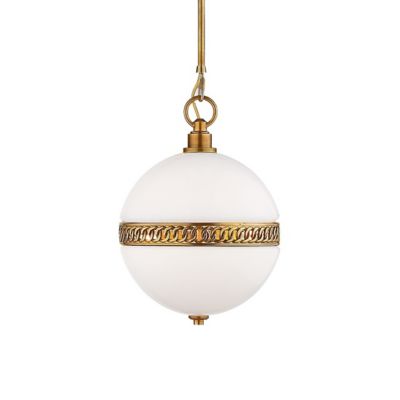 Hendricks Globe Pendant (Natural Brass|Medium) - OPEN BOX