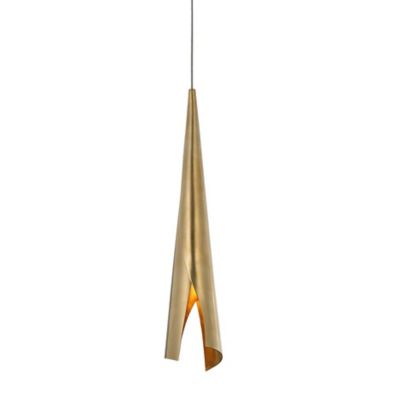 Piel Mini Pendant (Antique-Burnished Brass|Small) - OPEN BOX