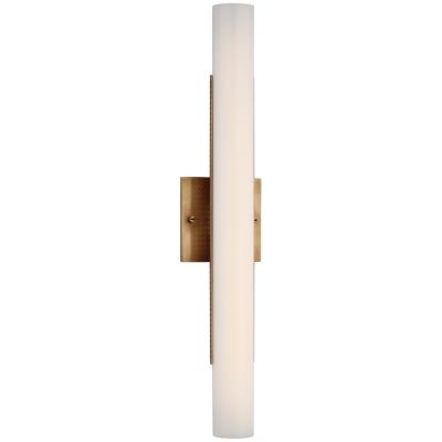 Precision LED Vanity Light (Burnished Brass|Medium)-OPEN BOX