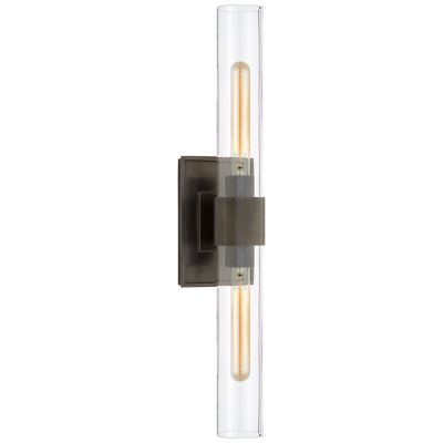 Presidio Petite Wall Sconce (Clear Glass|Bronze) - OPEN BOX