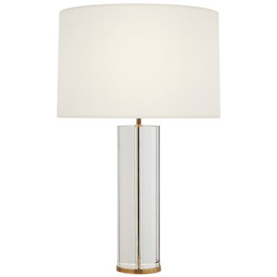 Lineham Cordless Lamp (Crystal with Brass|Large) - OPEN BOX