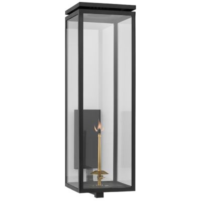 Fresno Outdoor Bracketed Gas Wall Lantern - OPEN BOX