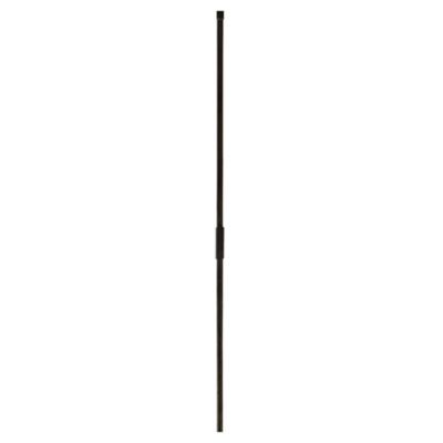Custom Downrod for Fresno Outdoor Pendant (Black) - OPEN BOX