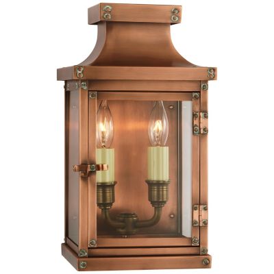 Bedford Outdoor Wall Sconce (Natural Copper|Small)-OPEN BOX