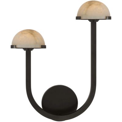 Pedra LED Assymetrical Wall Sconce (Bronze|Left) - OPEN BOX