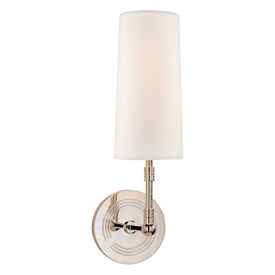 Ziyi Wall Sconce (Linen|Polished Nickel) - OPEN BOX