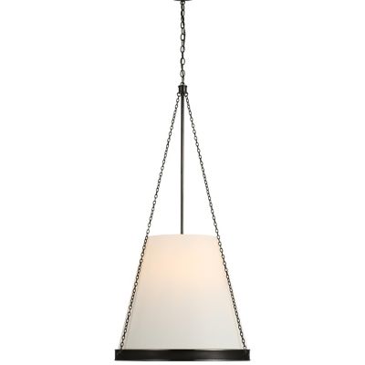 Reese Pendant (Bronze|White Linen|23 In) - OPEN BOX