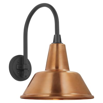 Academy 11 Inch Arched Bowers Outdoor Wall Sconce