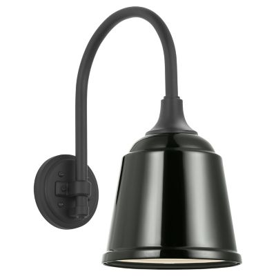 Academy Arched 14 Inch Rockhouse Outdoor Wall Sconce