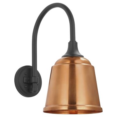 Academy Arched 14 Inch Rockhouse Outdoor Wall Sconce