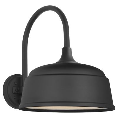 Academy Arched 14 Inch Rockhouse Outdoor Wall Sconce