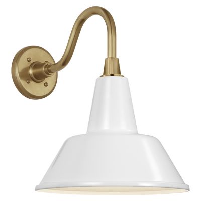 Academy Outdoor Flynn Gooseneck Barn Bowers Wall Sconce