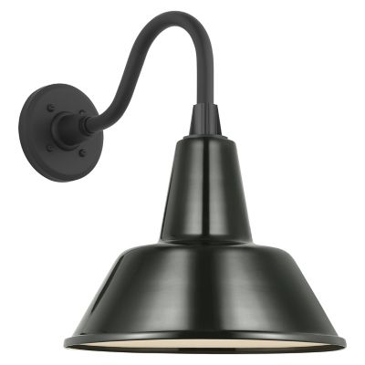 Academy Outdoor Flynn Gooseneck Barn Bowers Wall Sconce