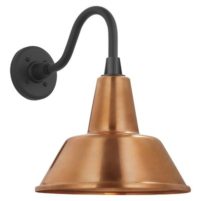 Academy Outdoor Flynn Gooseneck Barn Bowers Wall Sconce