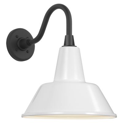 Academy Outdoor Flynn Gooseneck Barn Bowers Wall Sconce