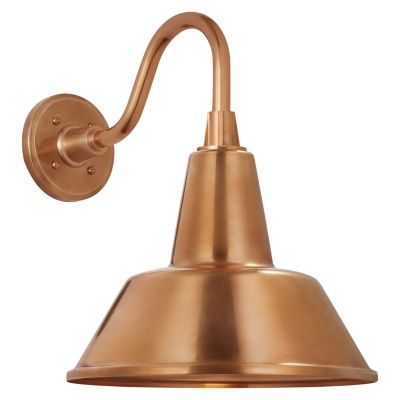 Academy Outdoor Flynn Gooseneck Barn Bowers Wall Sconce