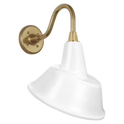 Academy Outdoor Flynn Gooseneck Barn Bowers Wall Sconce