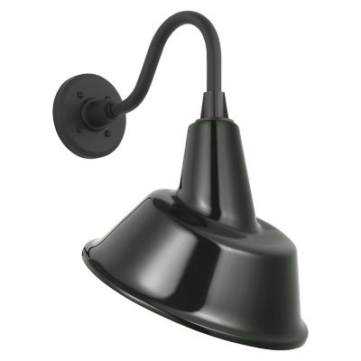 Academy Outdoor Flynn Gooseneck Barn Bowers Wall Sconce