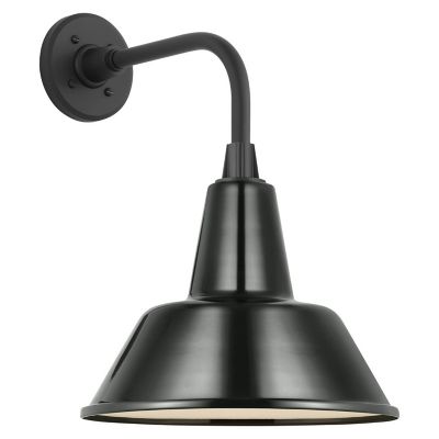 Academy Outdoor Flynn Gooseneck Barn Bowers Wall Sconce