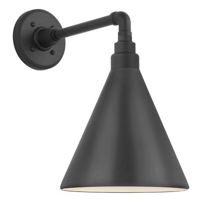 Academy Outdoor Mack 11 In Barn Savannah Conical Wall Sconce