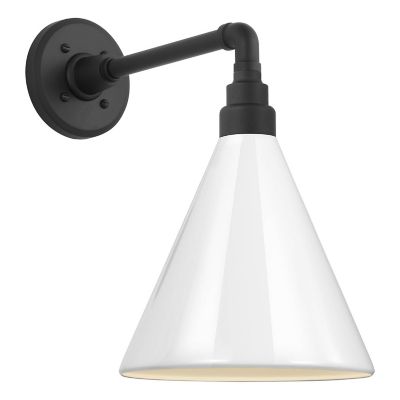 Academy Outdoor Mack 11 In Barn Savannah Conical Wall Sconce