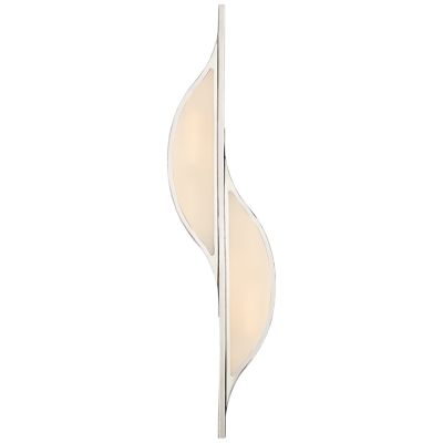 Avant Large Curved Wall Sconce (Polished Nickel) - OPEN BOX