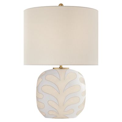 Parkwood Table Lamp (Natural Bisque and New White)-OPEN BOX