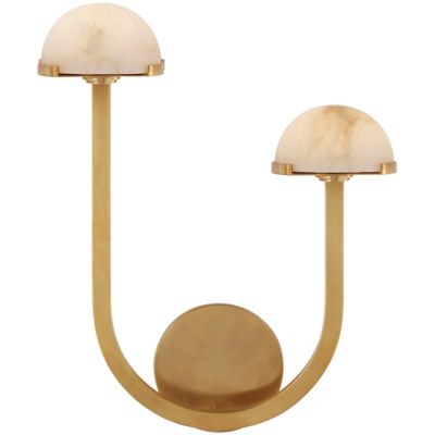 Pedra LED Assymetrical Wall Sconce (Brass|Right) - OPEN BOX
