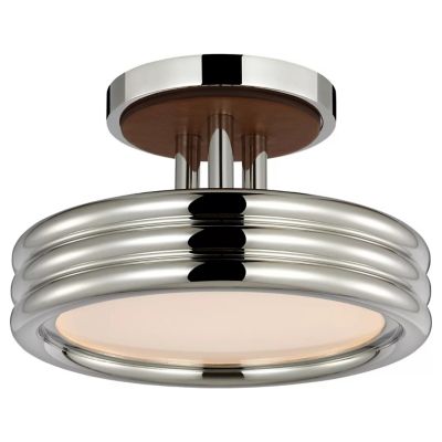 Hudson St. LED Semi-Flushmount