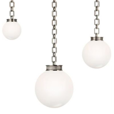 Bellamy 3-Light Statement Chain Globe Pendant