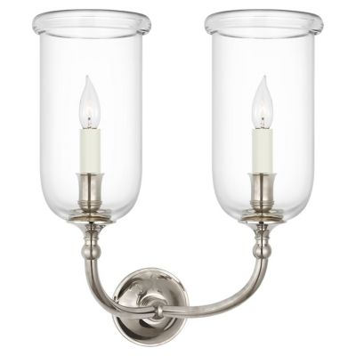 Embers Double Hurricane Wall Sconce