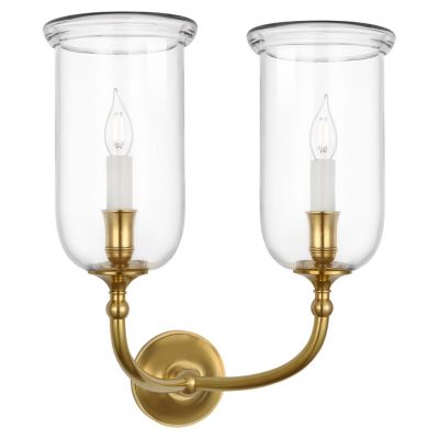 Embers Double Hurricane Wall Sconce