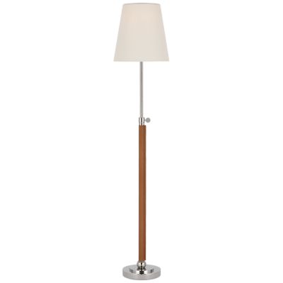 Bryant Wrapped Table Lamp(Nickel & Natural Leather)-OPEN BOX