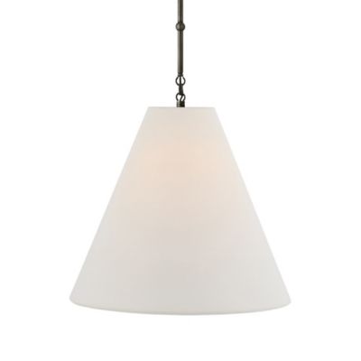 Goodman Pendant (Linen|Bronze|Medium) - OPEN BOX