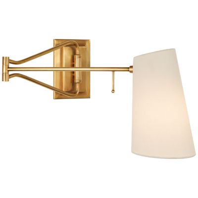 Keil Swing Arm Wall Sconce (Hand-Rubbed Antique Brass) - OPEN BOX