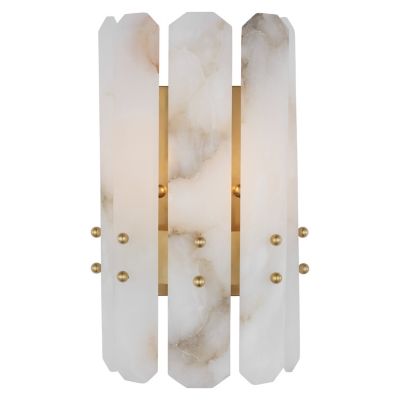 Bonnington Wall Sconce (Antique Brass|Alabaster) - OPEN BOX