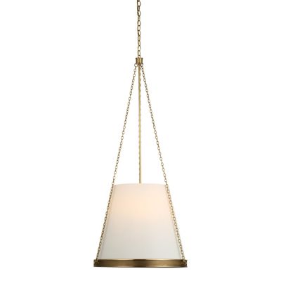 Reese Pendant (Soft Brass|White|18 Inch) - OPEN BOX