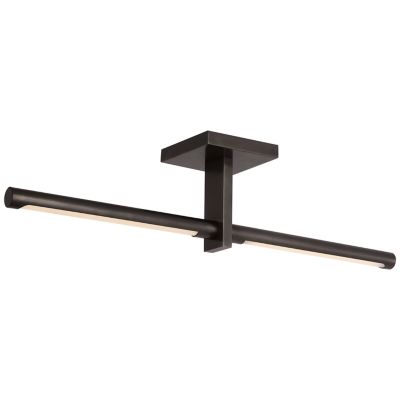 Axis LED Flushmount (Bronze) - OPEN BOX