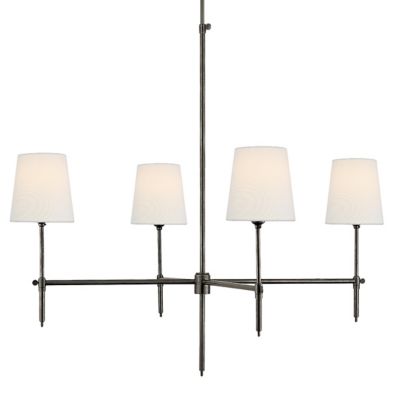 Bryant Chandelier (Bronze|Linen|36 Inch) - OPEN BOX