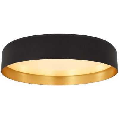 Shaw LED Flushmount (Matte Black|Extra Large) - OPEN BOX